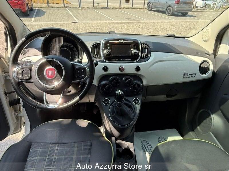 FIAT 500 1.2 Lounge *TAGLIANDATA, PROMO AZZURRA*