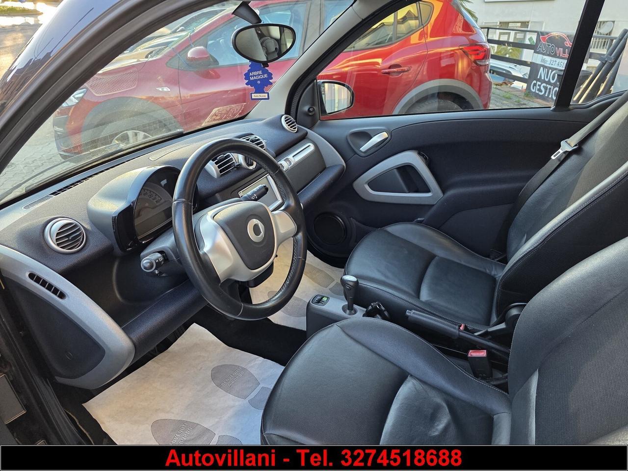 Smart ForTwo 1000 52 kW MHD coup passion 09/2012