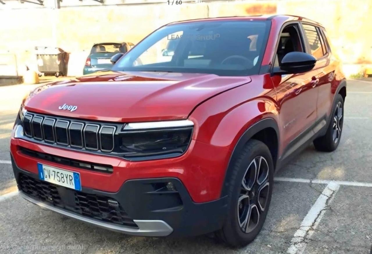 Jeep Avenger 1.2 Turbo 100 CV MHEV Summit