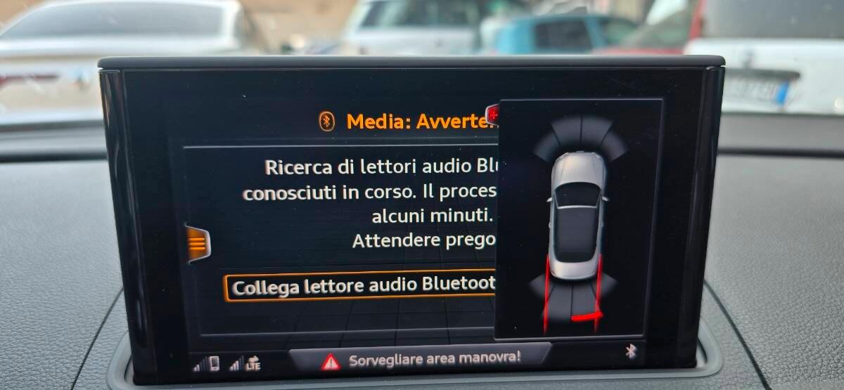 Audi A3 III 2016 Cabriolet Cabrio 4x4 edition 184cv S-LINE *GAR 2ANNI AUDI