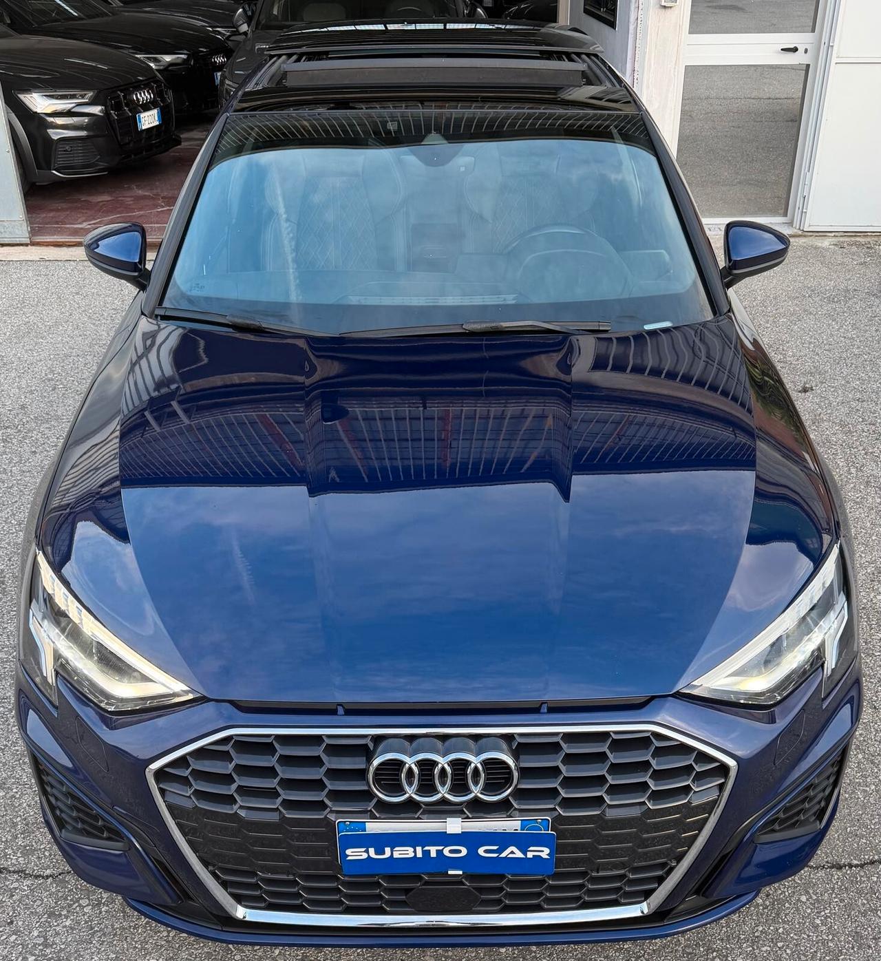 Audi A3 SPB 35 TDI S tronic line edition TETTO APRIBILE INTERNI PELLE E ALCANTARA S-LINE