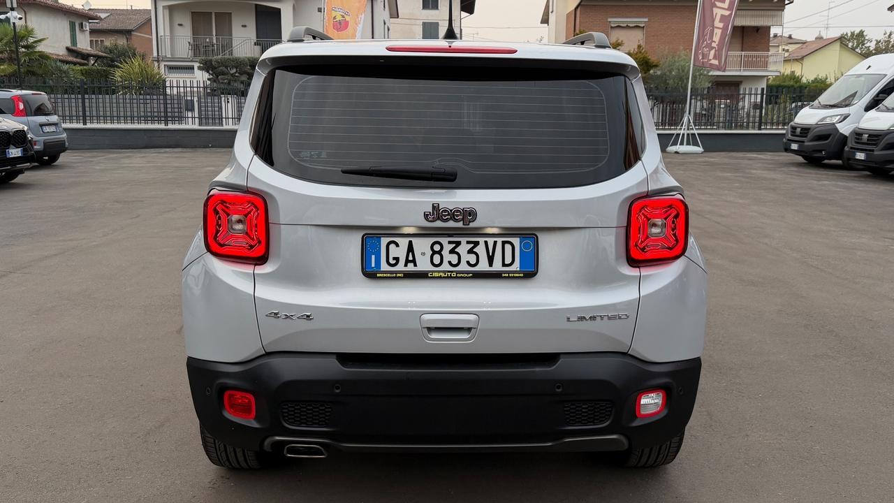 JEEP RENEGADE 4WD 2.0 MJT LIMITED AT9 140 CV - FULL LED, SEDILI RISCALDATI, NEOPATENTATI