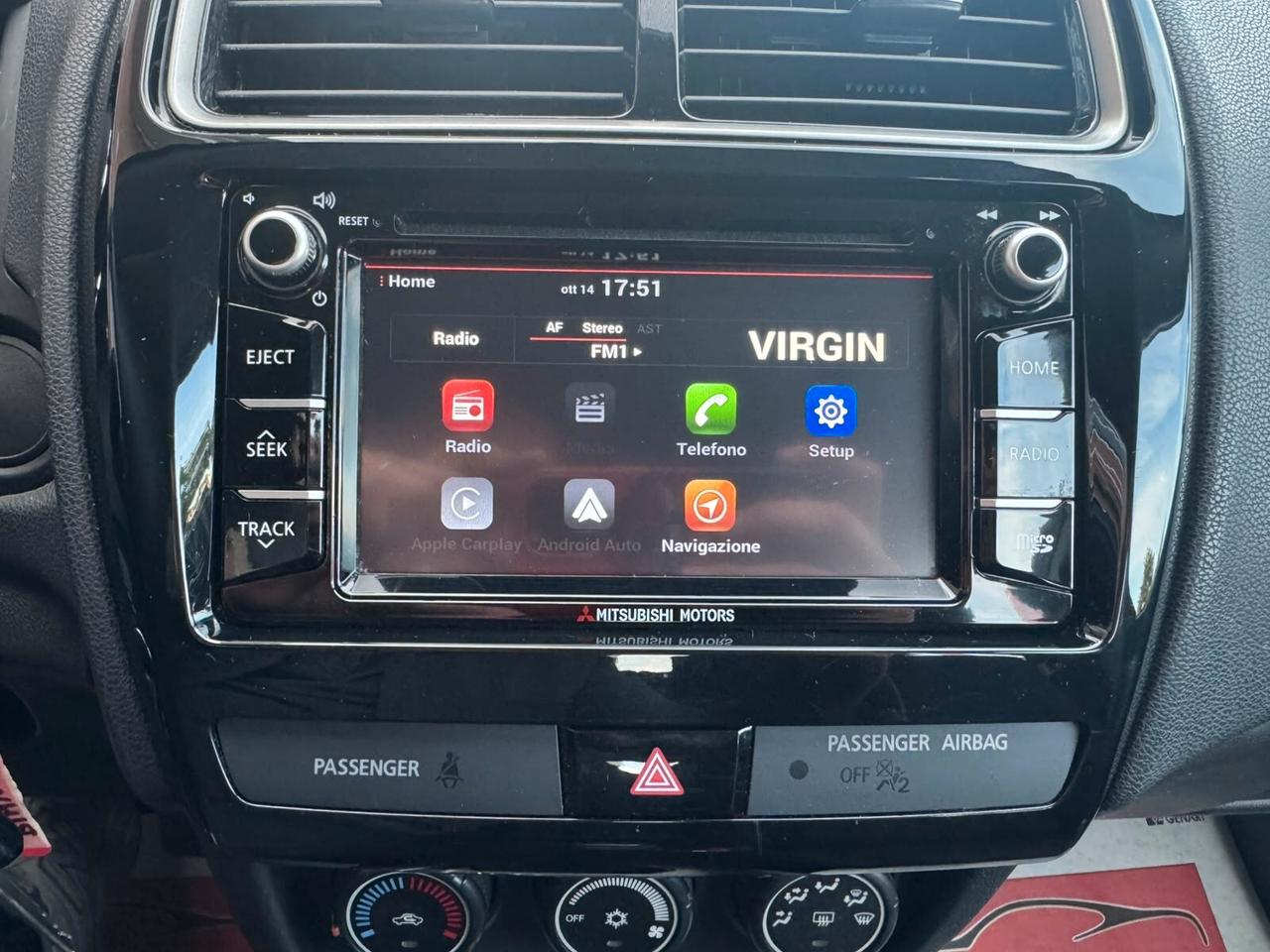 Mitsubishi ASX 1.6 2WD GPL Bi-Fuel Invite Navi
