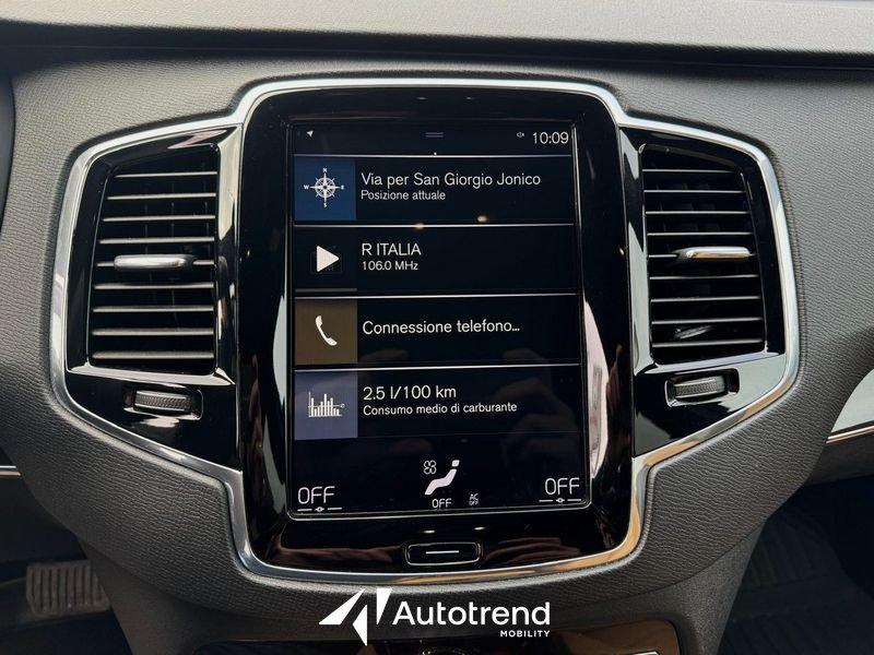 Volvo XC90 D5 235 CV AWD Automatica NAVI LED Momentum