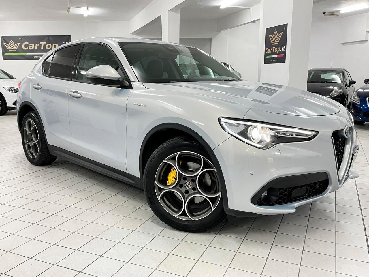 Alfa Romeo Stelvio 2.2 TD 190 CV EXECUTIVE 19" PELLE PINZE GIALLE RETROCAMERA