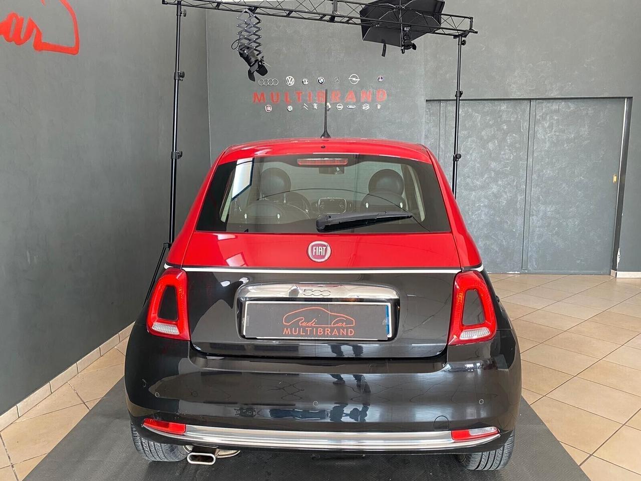 Fiat 500 1.2 Lounge With Black /Red