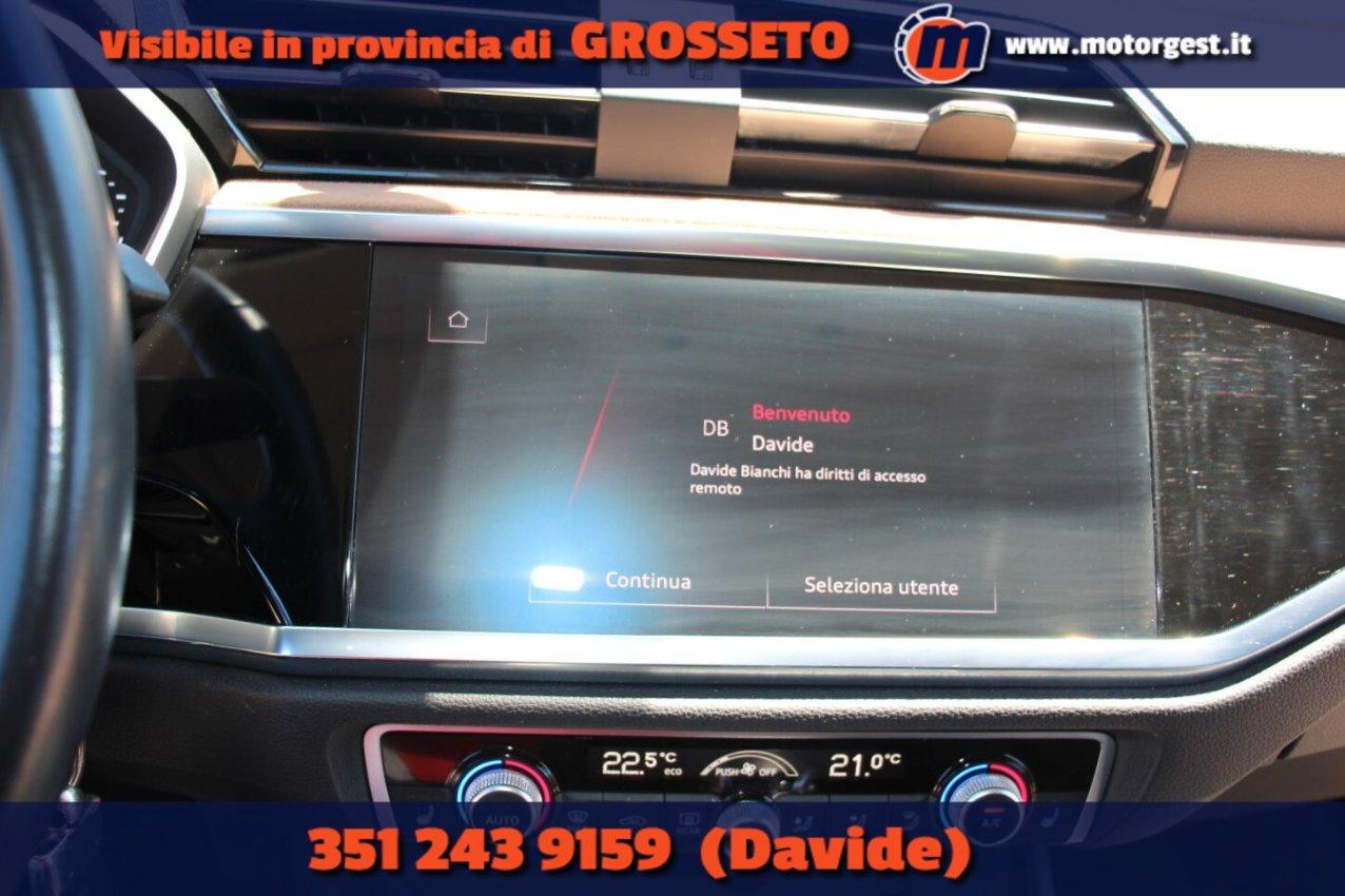 Audi Q3 Sportback 35 1.5 tfsi mhev S line edition 150cv s-tronic