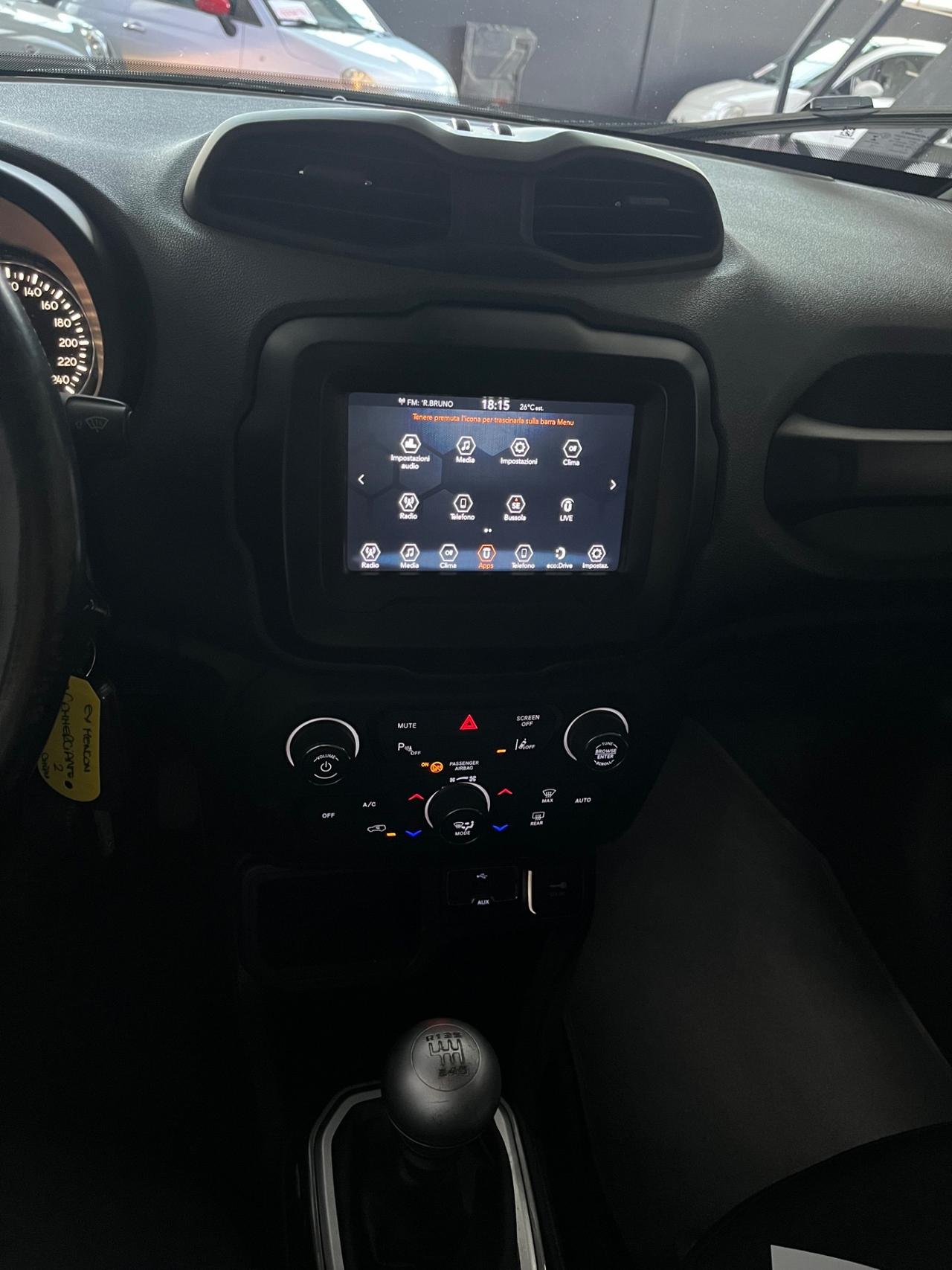 JEEP Renegade 1.6 M-Jet 120 CV (2018) – Nera
