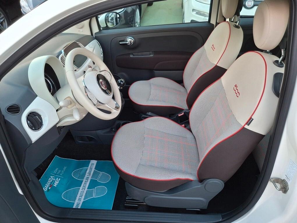 Fiat 500 1.2 Display TFT/Uconnect7"/Beats
