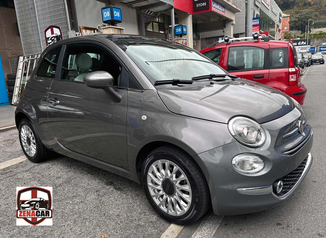 Fiat 500 1.0 Hybrid Dolcevita Unico Proprietario Interni Pelle Bianca