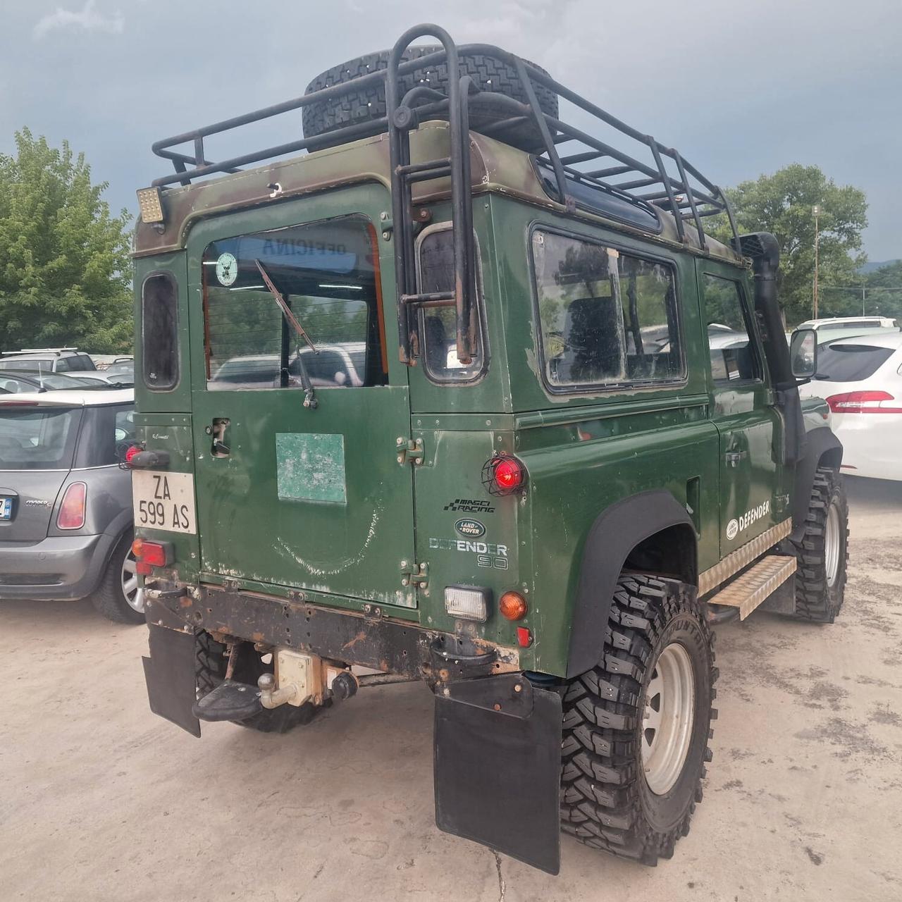 Land Rover Defender 90 2.5 Tdi Hard-top GANCIO TRAINO E VERRICELLO