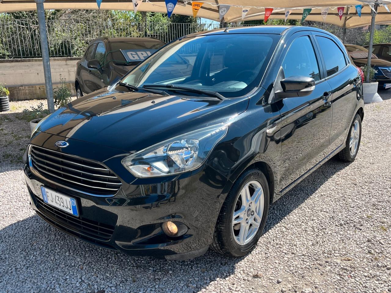 Ford Ka 1200 BENZINA 5 PORTE KM CERTIFICATI UNICO PROPRIETARIO 2017