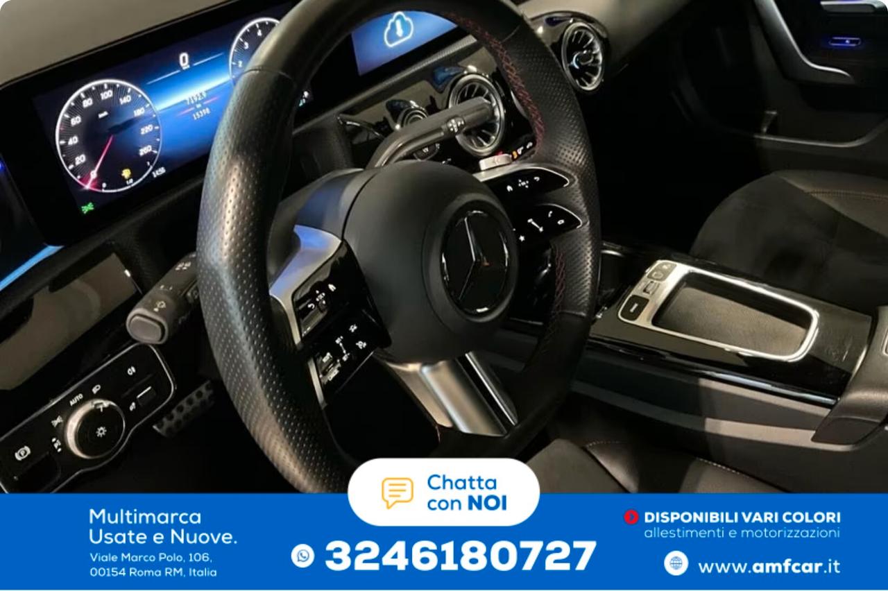 Mercedes-Benz A 200Benzina AMG Premium Advanced, fari a LED e sensori di parcheggio