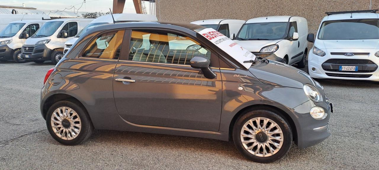 Fiat 500 1.0 Hybrid Dolcevita 70 CV KM. 23.000 CERTIFICATI - AUTO PER NEOPATENTATI!