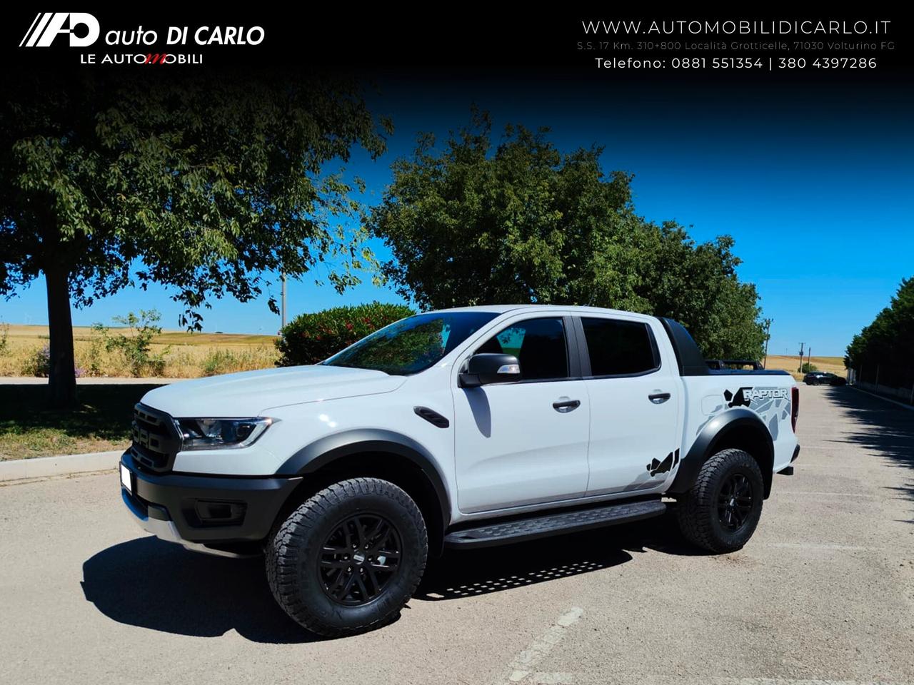 + IVA - Ford Ranger Raptor 2.0 ECOBLUE aut. 213 CV DC 5 pt.