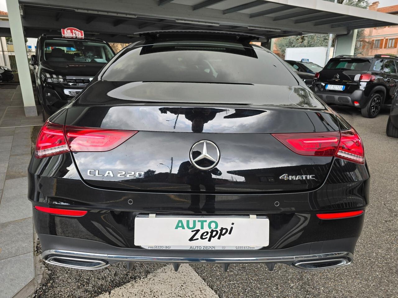 Mercedes-Benz CLA 220 Coupe Benzina 190cv Premium 4matic / TETTO PELLE