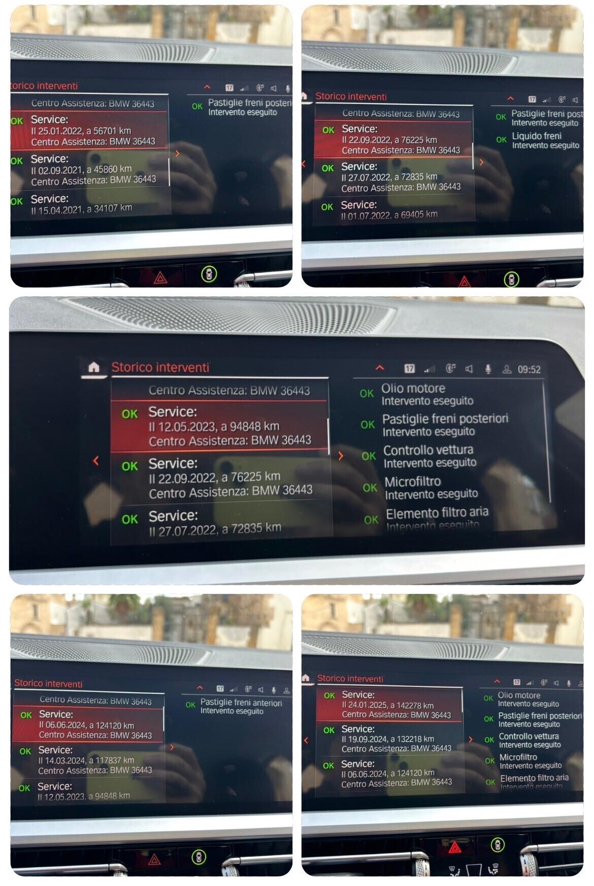 Bmw 320d Sport 190 cv lights ambient + virtual