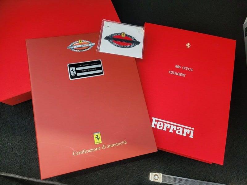 Ferrari 365 GTC GTC/4 - CERTIFICATA FERRARI CLASSICHE