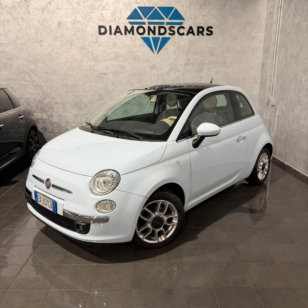 Fiat 500 1.2 Lounge neopatentati, sensori di parcheggio post