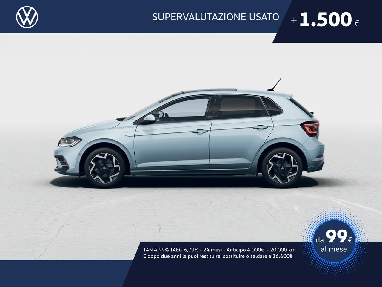 Volkswagen Polo 1.0 tsi edition 50 95cv dsg