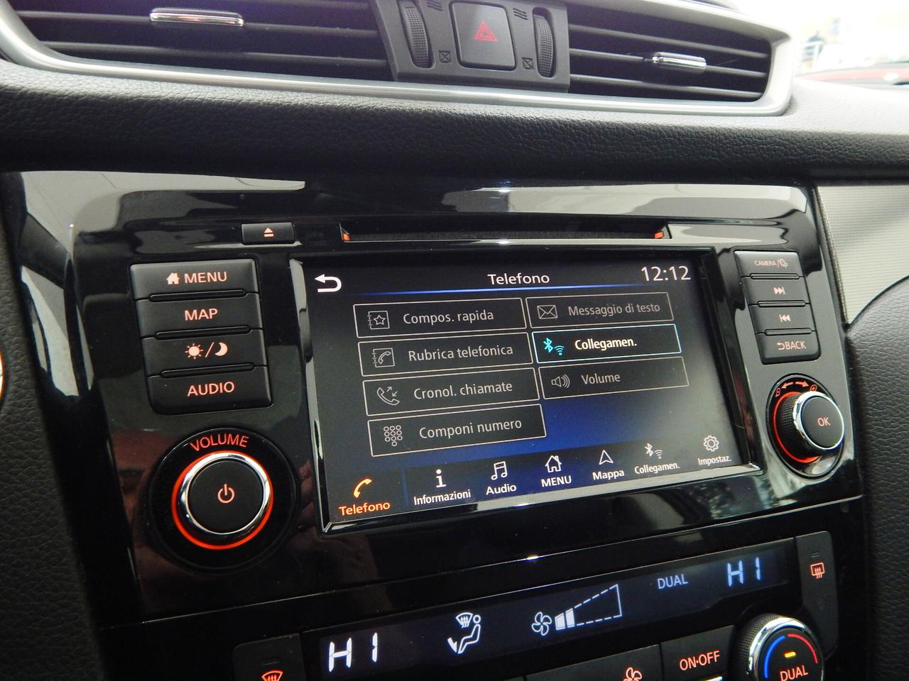 Nissan Qashqai 1.5 dci Tekna 115cv dct TETTO-NAVI-PELLE-RADAR-LED