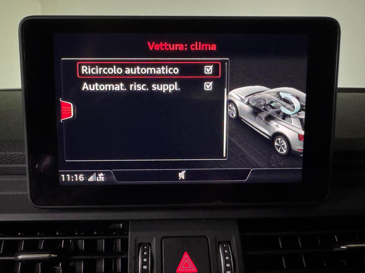 Audi Q5 40 2.0 tdi mhev Business quattro 204cv s-tronic GANCIO TRAINO SOSP. ADATTIVE