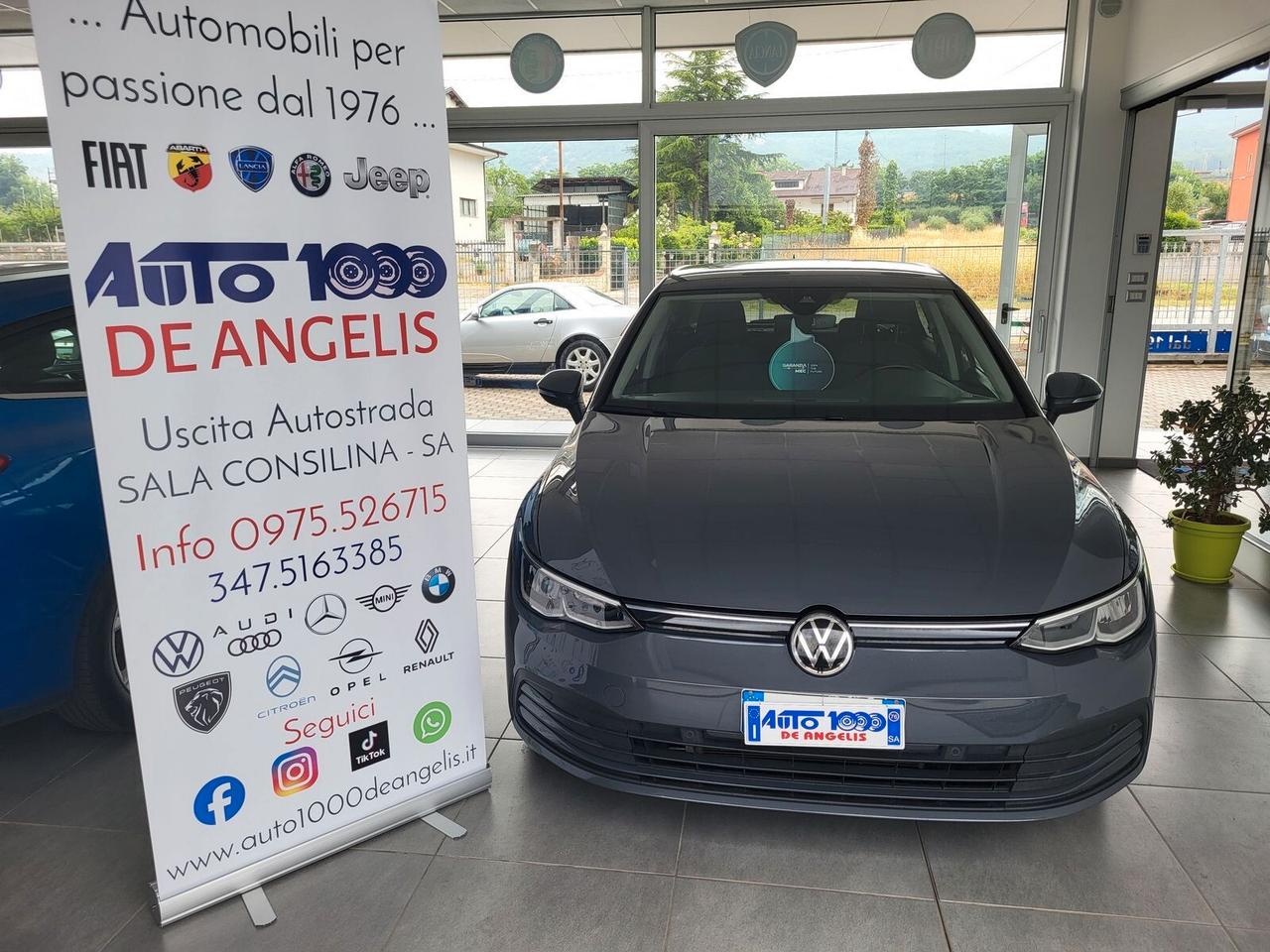 Volkswagen Golf SERIE 8 2.0 TDI EURO 6 CAMBIO MANUALE 6 MARCE *** VIRTUAL COCKPIT ***