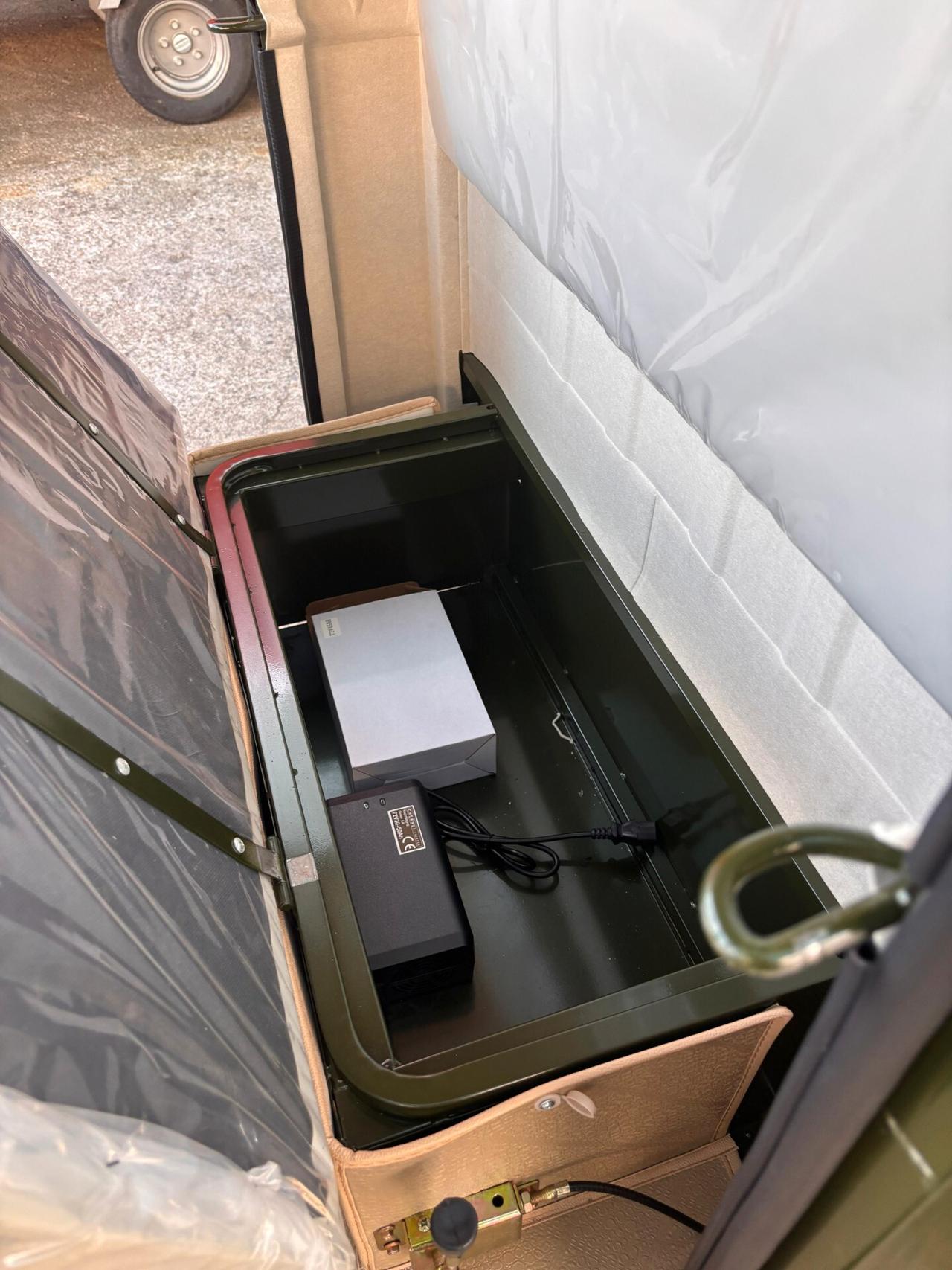 E- CARRO CABIN - MOTOCARRO ELETTRICO CABINATO RIBALTABILE