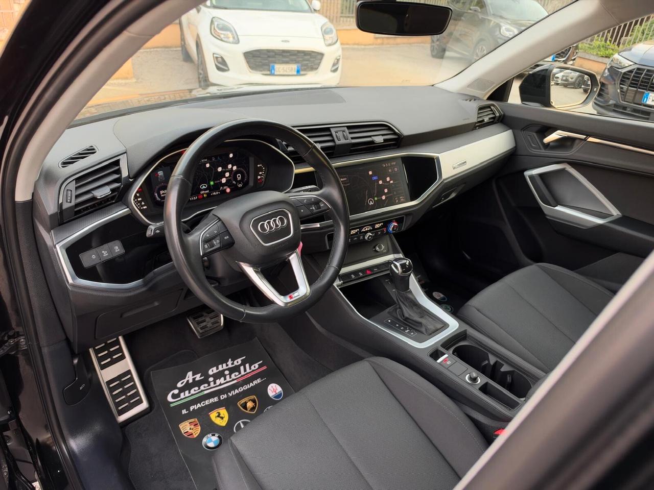 Audi Q3 35 TDI 150 CV S tronic IDENTITY BLACK - S-LINE FULL- MATRIX - MY 22