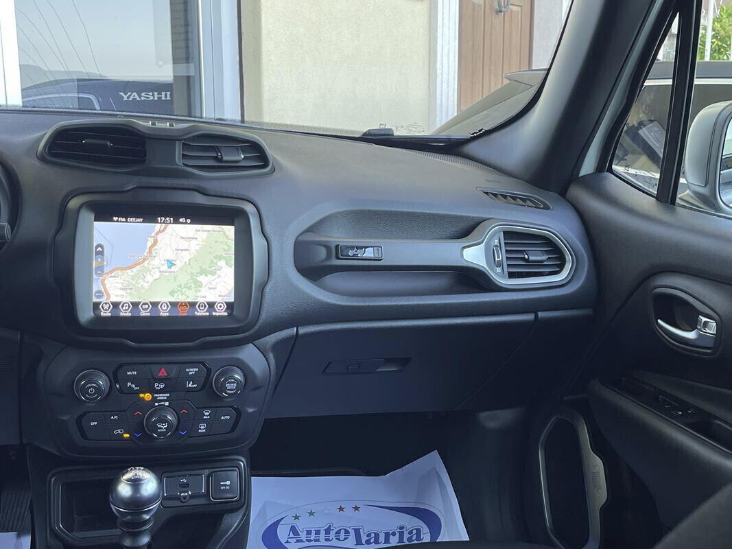 Jeep Renegade 1.6 Mjt 130 CV 80th Anniversary "Navi - Retrocamera - cerchi da 18°- pack black - vetri privacy - Interni specifici 80TH Anniversary in tessuto Premium"