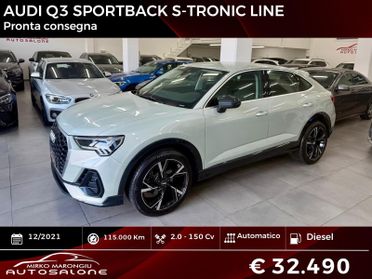 Audi Q3 SPB 35 TDI S tronic line FINANZIABILE