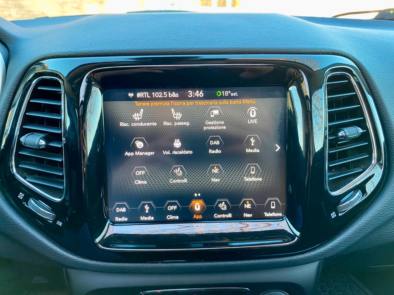 Jeep Compass 2.0 mjt Limited Navi 4wd 140cv auto UNICO PROPRIETARIO