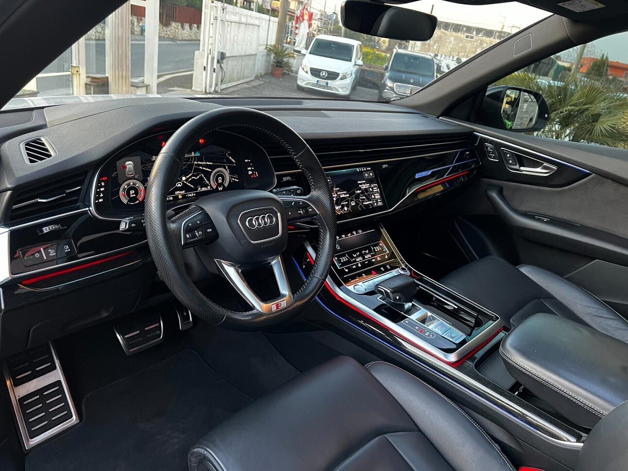 Audi Q8 50 TDI QUATTRO-3XS LINE-TETTO-IPER FULL