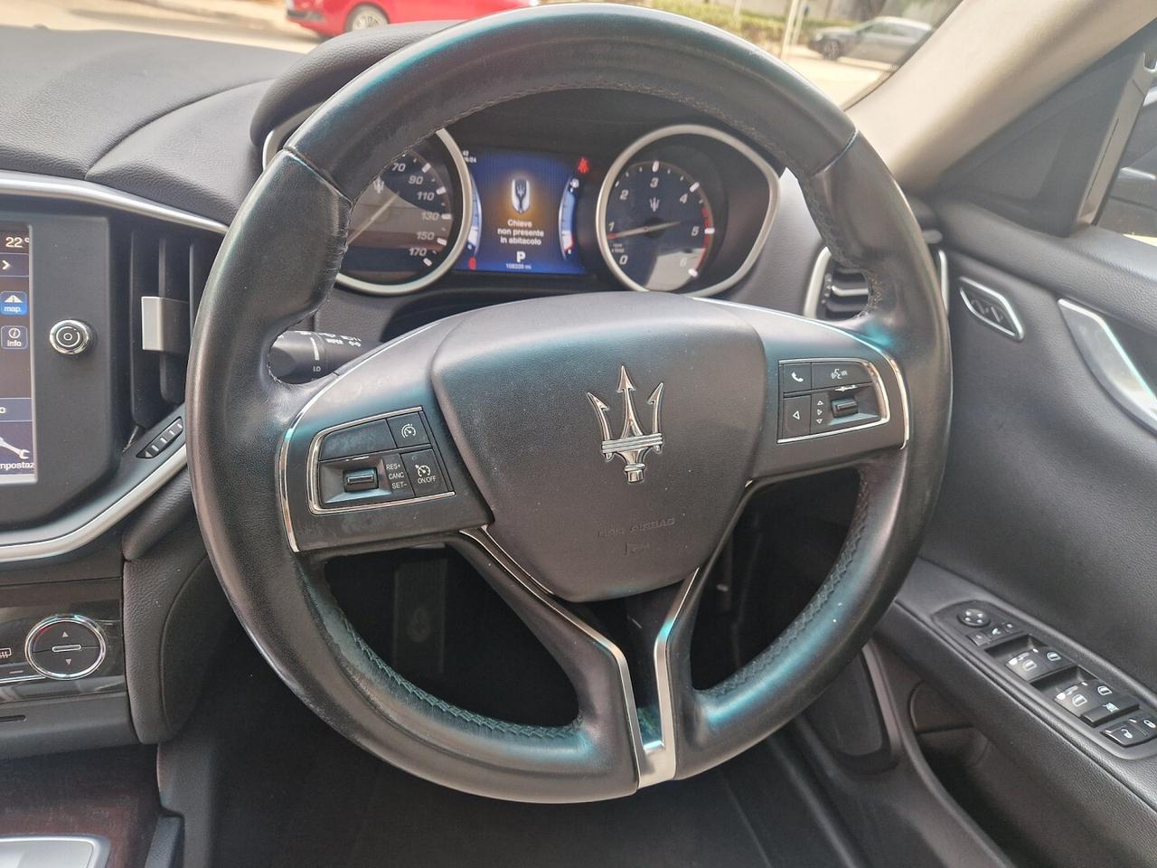 MASERATI GHIBLI V6 DIESEL 275CV NERISSIMO EDITION