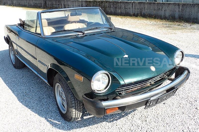 Fiat 124 Spider con progetto