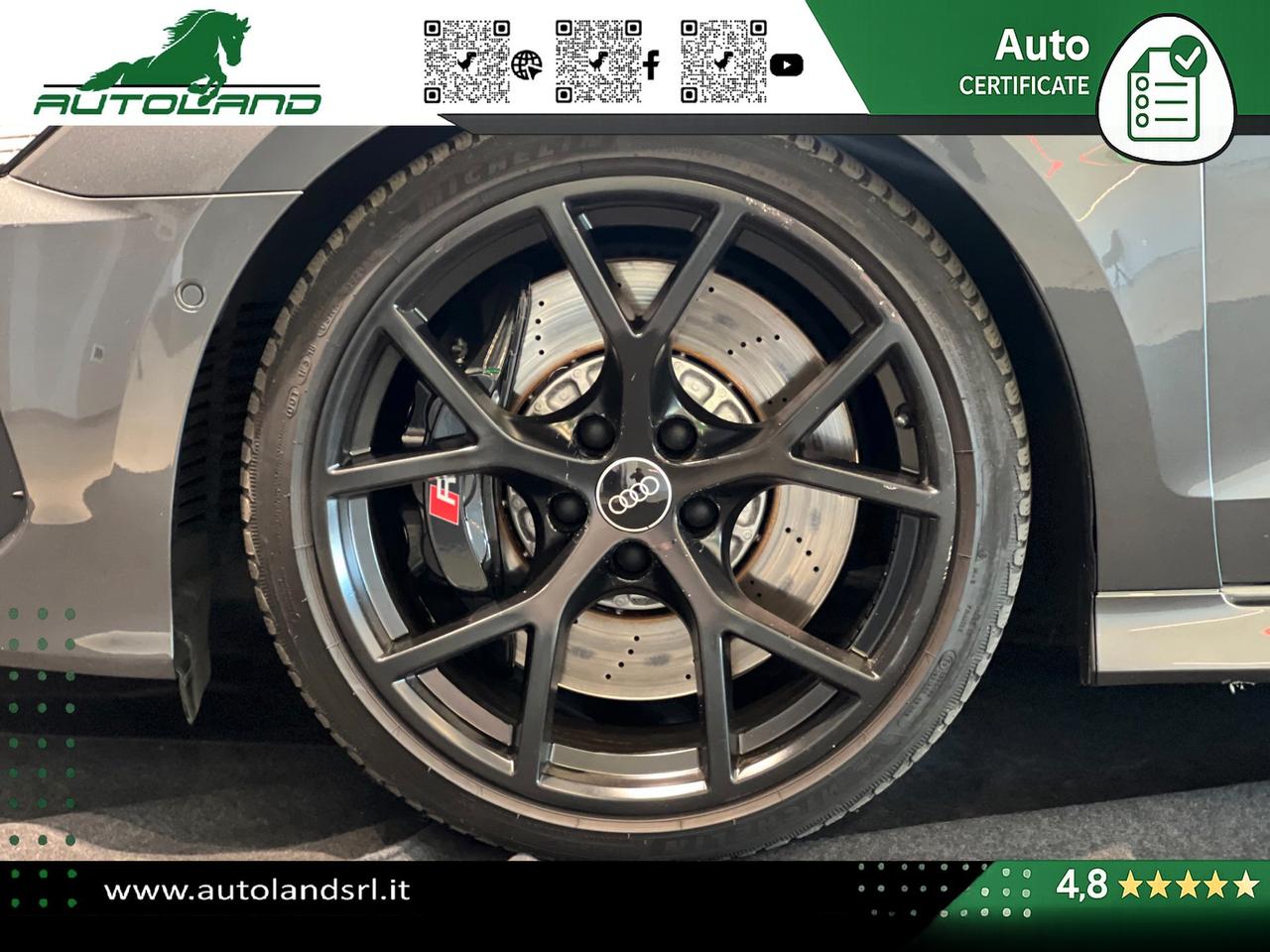 Audi RS3 Sportback 2.5 tfsi quattro s-tronic TETTO - MATRIX- B&O - MASSAGGIO - ACC