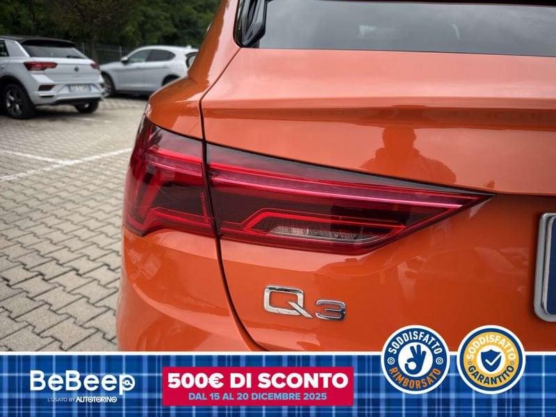 Audi Q3 SPORTBACK 35 1.5 TFSI MHEV S LINE EDITION 150CV