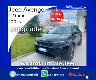 Jeep Avenger 1.2 Turbo 100 cv. Longitude*29.000 km