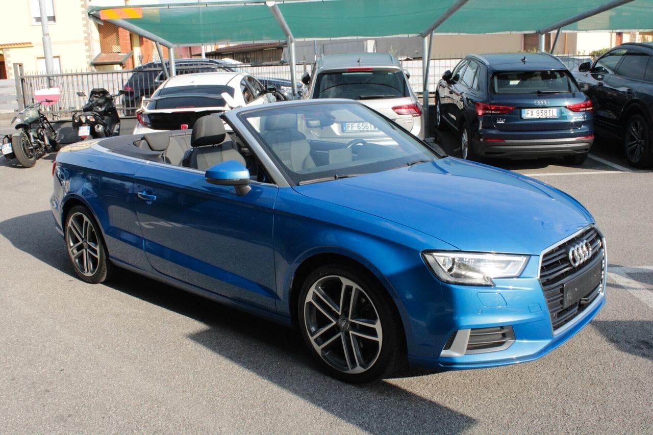 Audi A3 Cabrio 35 TFSI S-tronic S-LINE ADMIRED SEDILI SPORTIVI PRONTA CONSEGNA!