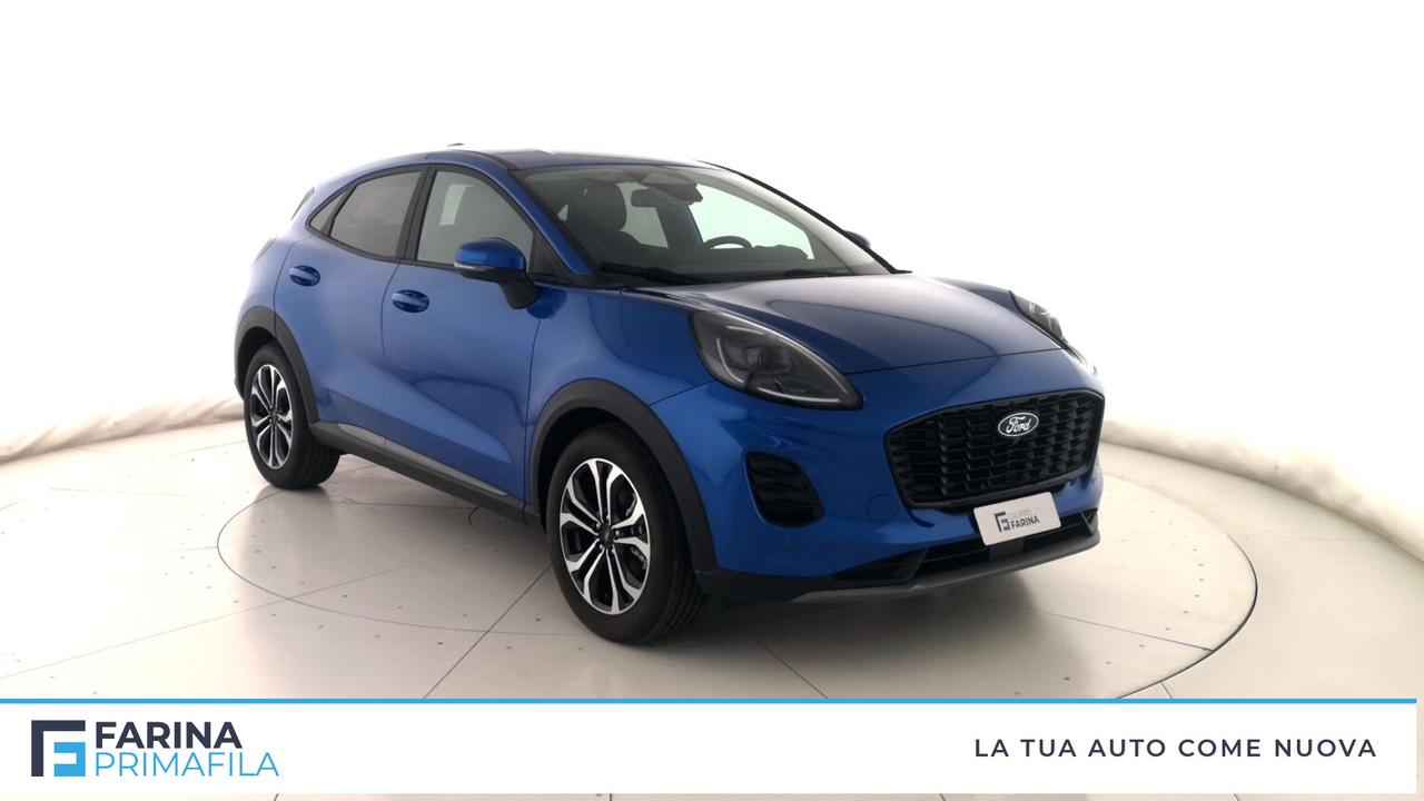 FORD Puma Titanium 1.0 EcoBoost Hybrid 125CVTrasmissione manuale a 6 rapporti Trazione anteriore