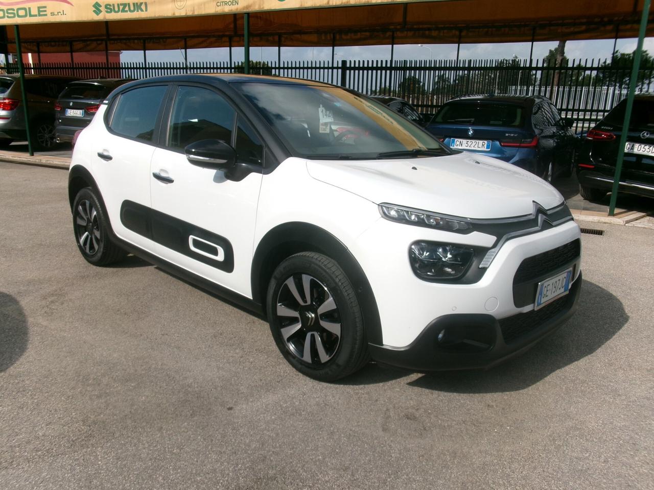 Citroen C3 1.2 83CV E6D PURETECH SHINE 89000 KM CERTIFICATI