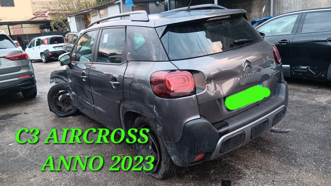 Citroen C3 Aircross incidentata sinistrata mondialcars 023