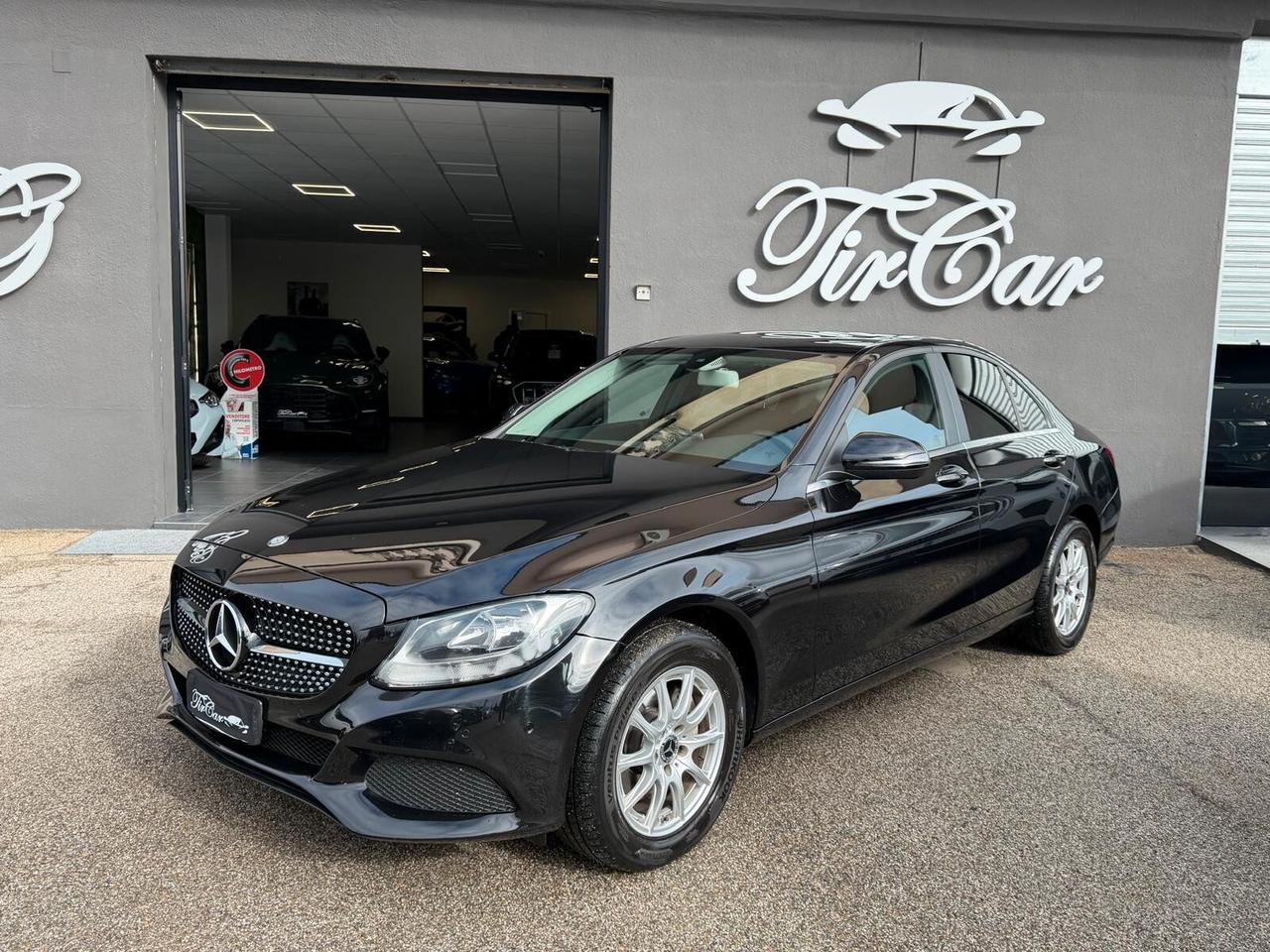 MERCEDES-BENZ CLASSE C180 SPORT 1.6 116CV NAVI OK NEOPATENTATI ANNO 2017
