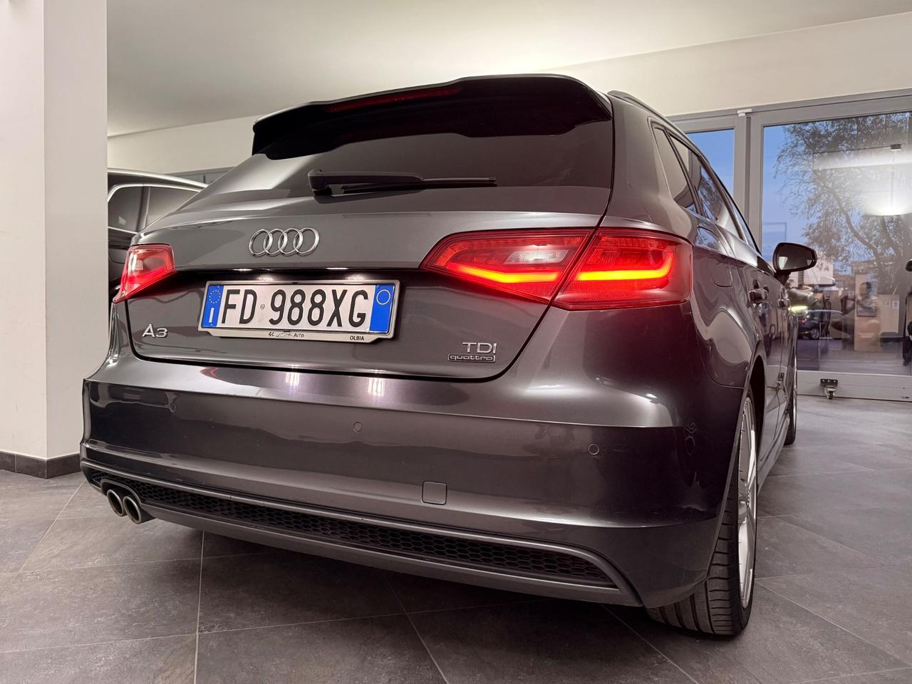 Audi A3 2.0 TDI 184 CV S-Line S-tronic quattro