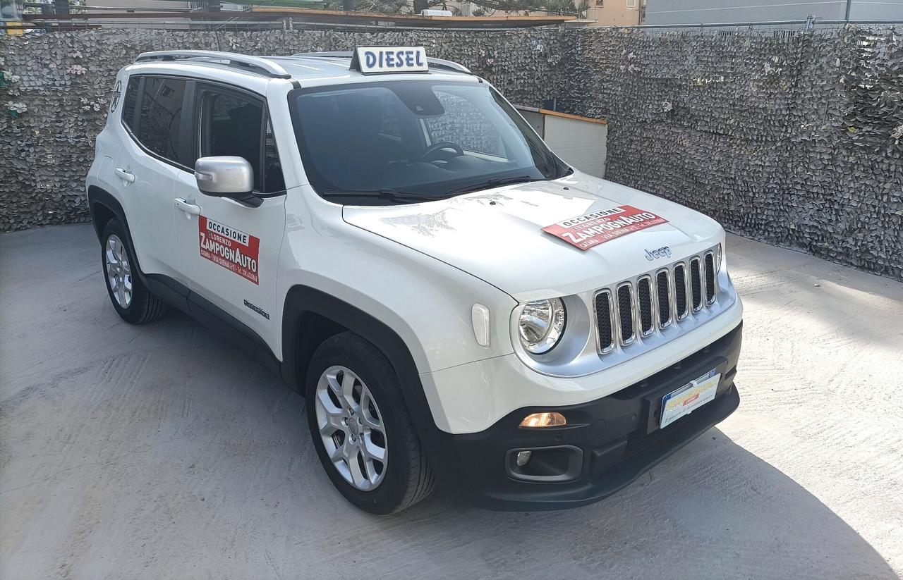 Jeep Renegade 1.6 Mjt DDCT 120 CV Limited AUTOMATICO ZAMPOGNAUTO CT