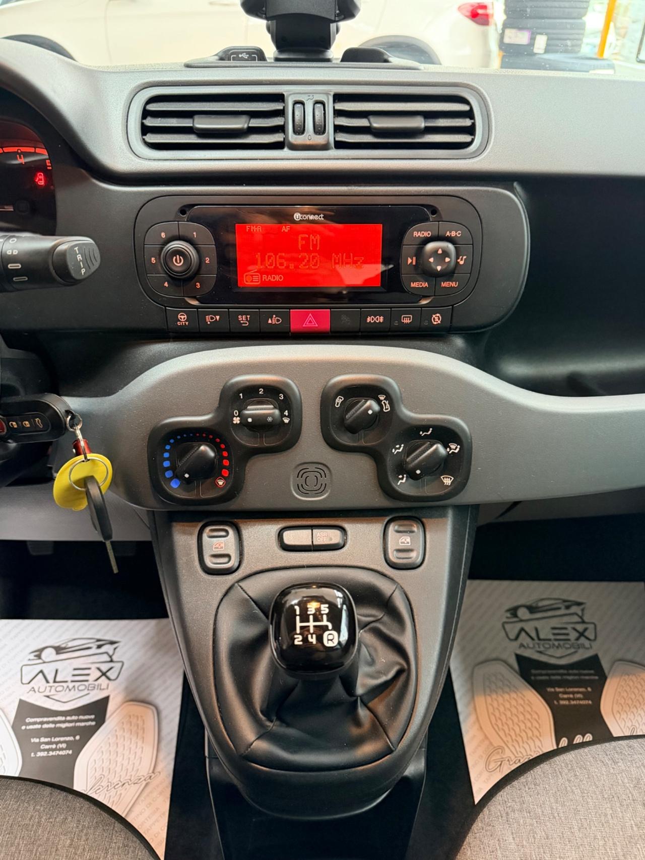 Fiat Panda 1.2 benz 69cv Neopat solo 82.000km
