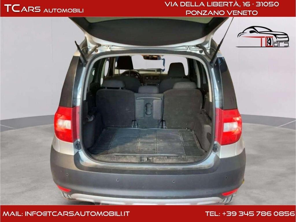 SKODA YETI 4X4-AUTOMATICA-GANCIO TRAINO-TETTO