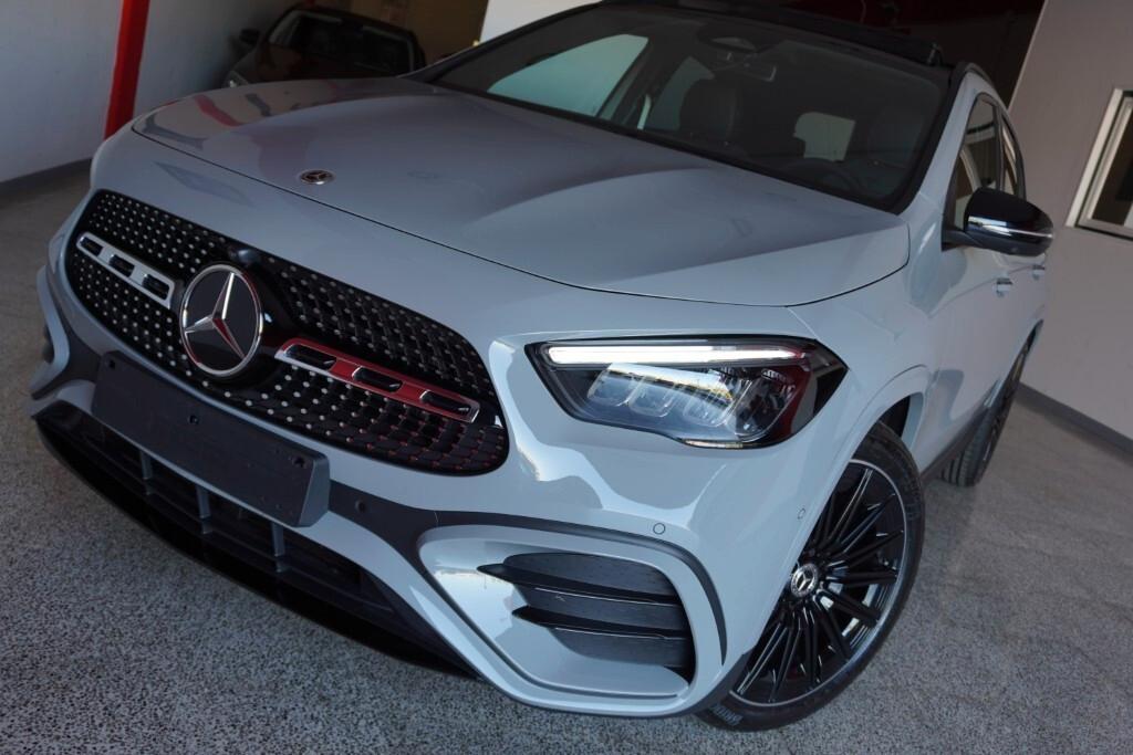 MERCEDES-BENZ GLA 200D NEW 150CV AUTOMATIC 4MATIC AMG LINE ( FARI LED - TETTO PANORAMICO APR. - AMBIENT LIGHTS - PELLE - CRUISE - NIGHT PACK - NAVI PREMIUM - PARK ASSIST - TELECAMERA 360 - CERCHI 20 )