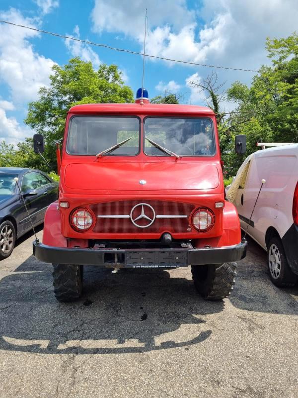 Mercedes Unimog 404 1.U82 404 Unimog 2.2 6 cil. 4x4 Mezzo da lavoro ASI/CRS