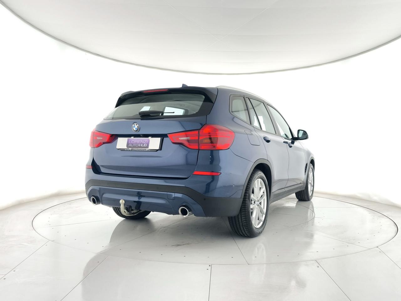 BMW X3 xdrive 20d mhev 48V auto GANCIO TRAINO+PELLE+C19"